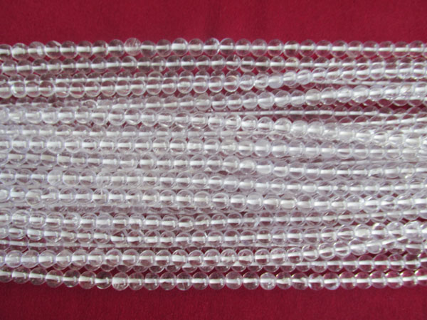 Crystal Plain Round Beads